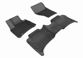 3D MAXpider Floor Mats Porsche Cayenne 92A (11-18) All-Weather Kagu Series - Front or Second Row
