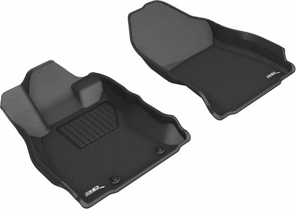 3D MAXpider Floor Mats Subaru Forester (2014-2018) All-Weather Kagu Series - Front or Second Row
