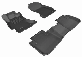 3D MAXpider Floor Mats Subaru Forester (2014-2018) All-Weather Kagu Series - Front or Second Row