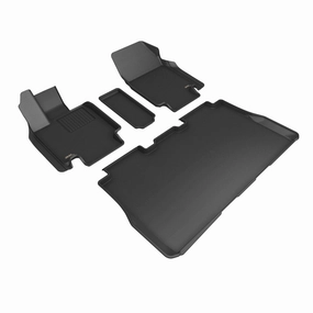 3D MAXpider Floor Mats Tesla Cybertruck (2024) All-Weather Kagu Series - Front or Second Row