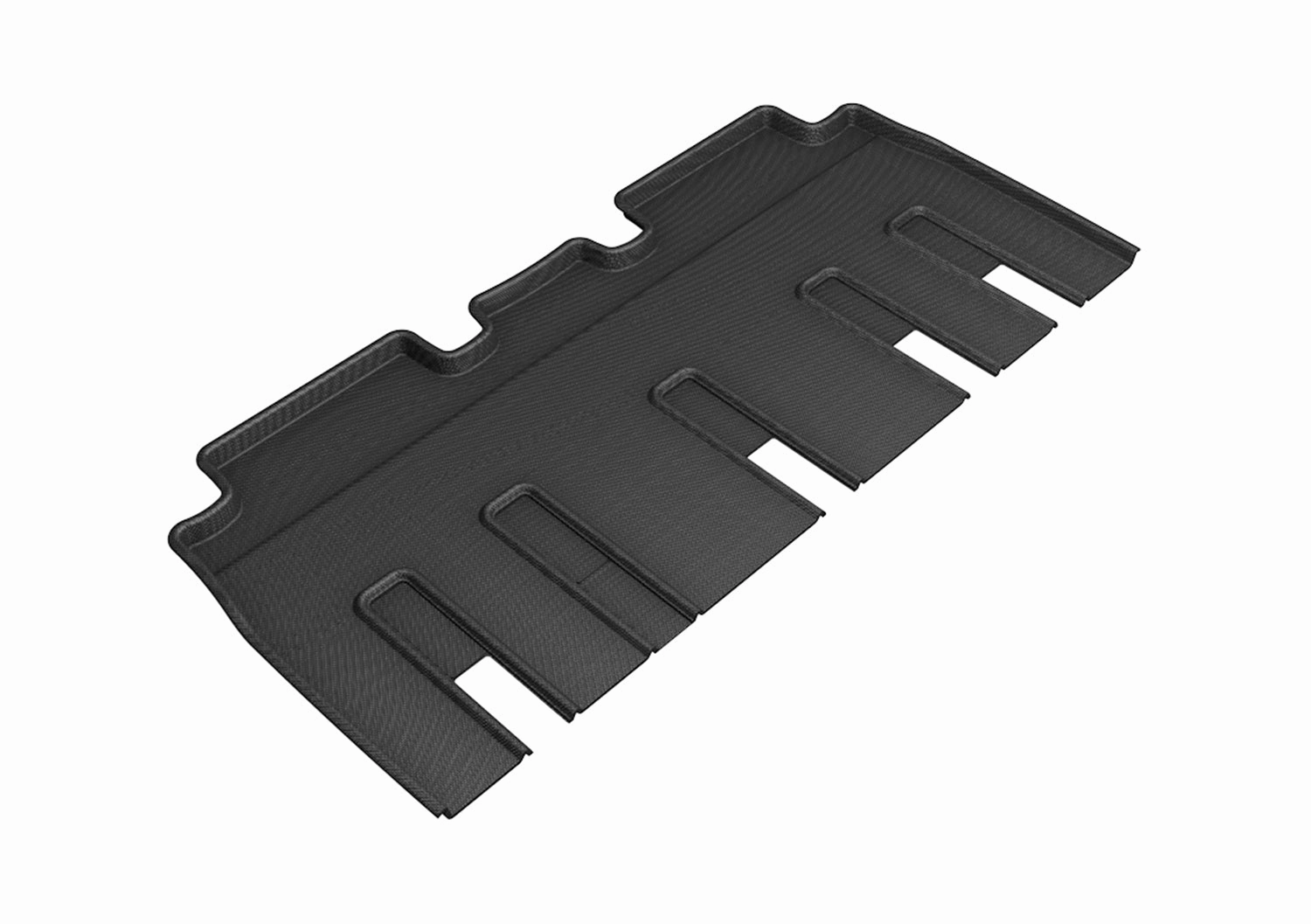 3D MAXpider Floor Mats Tesla Model X 7 Seater (17-21) All-Weather Kagu Series - Front / Second / Third Row
