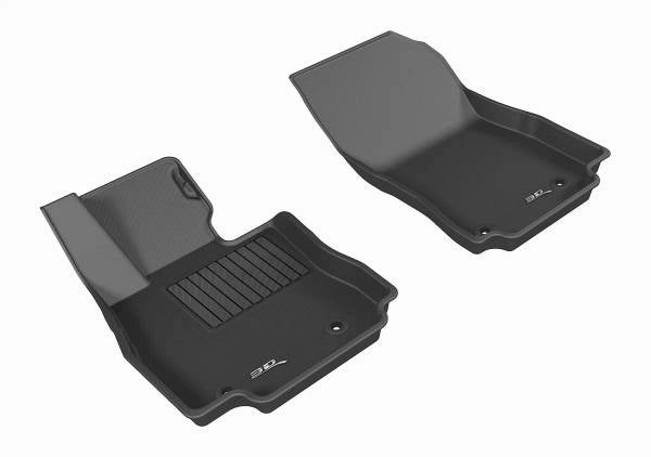 3D MAXpider Floor Mats Toyota Yaris (2019-2020) All-Weather Kagu Series - Front or Second Row