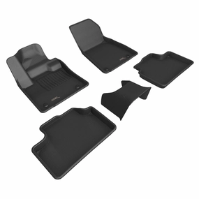 3D MAXpider Floor Mats Volvo XC40 Recharge (22-24) All-Weather Kagu Series - Front or Second Row