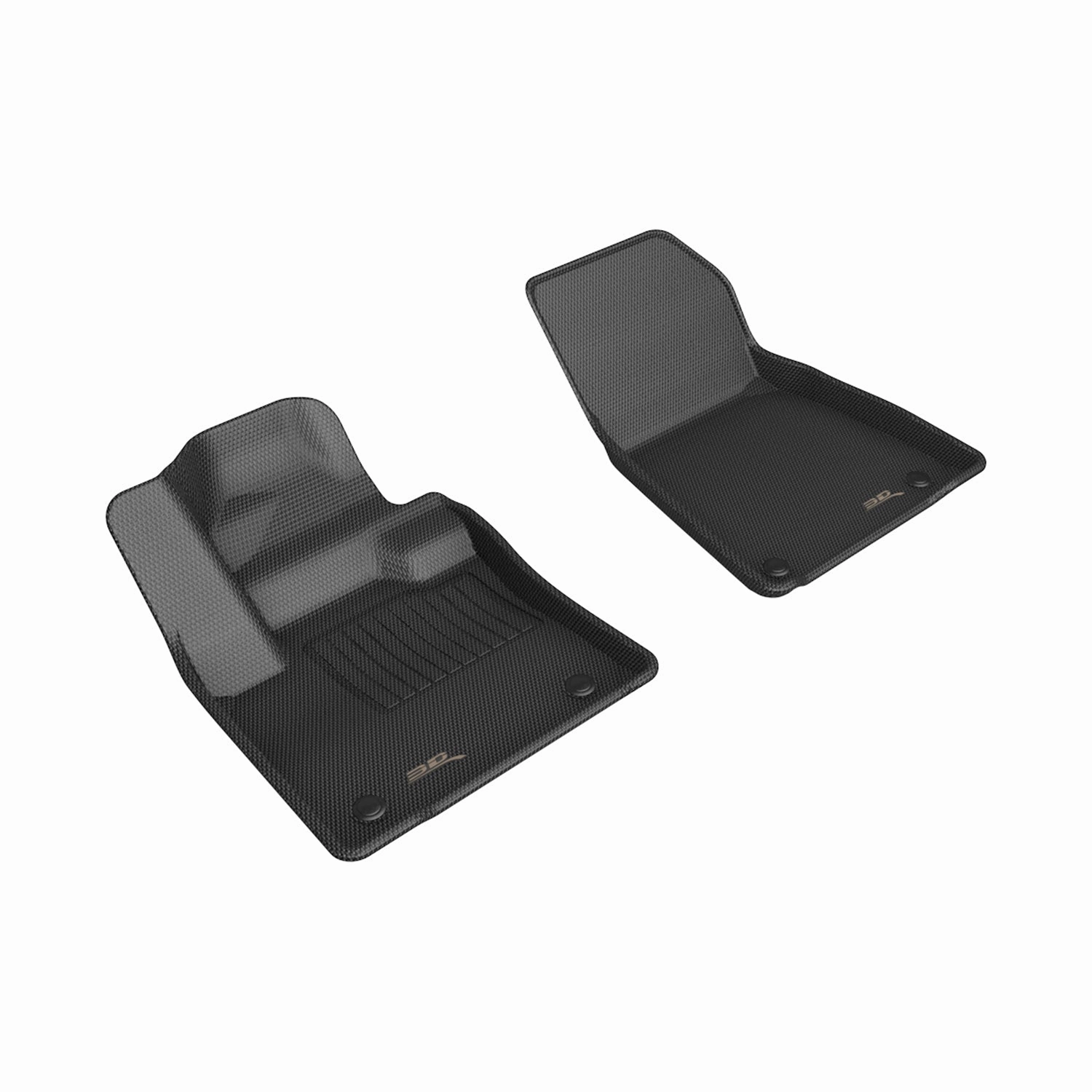 3D MAXpider Floor Mats Volvo XC40 Recharge (22-24) All-Weather Kagu Series - Front or Second Row