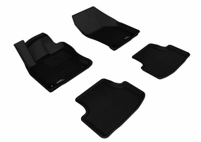 3D MAXpider Floor Mats VW Golf (2015-2024) All-Weather Kagu Series - Front or Second Row