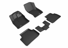 3D MAXpider Floor Mats VW Jetta Sedan MK7 (19-24) All-Weather Kagu Series - Front or Second Row