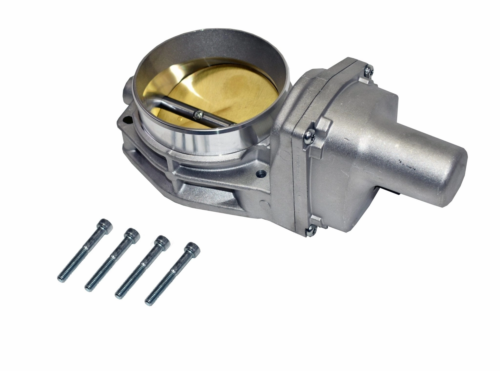 92 MM 4 BOLT THROTTLE BODY LSX LS LS1 LS2 LS3 LS6 LS7 LSX DRIVE BY WIRE Compatible With CHEVY GM SILVER