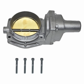 92 MM 4 BOLT THROTTLE BODY LSX LS LS1 LS2 LS3 LS6 LS7 LSX DRIVE BY WIRE Compatible With CHEVY GM SILVER