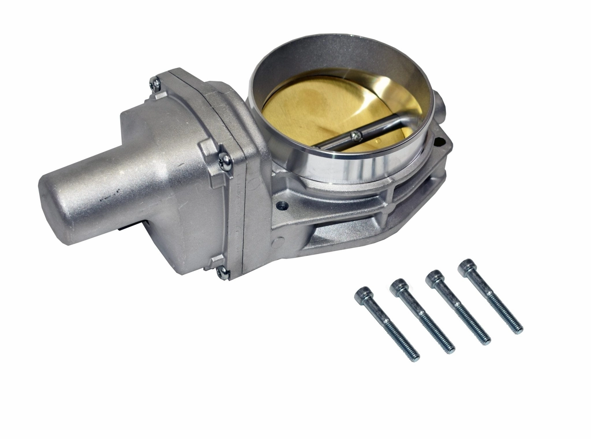 92 MM 4 BOLT THROTTLE BODY LSX LS LS1 LS2 LS3 LS6 LS7 LSX DRIVE BY WIRE Compatible With CHEVY GM SILVER