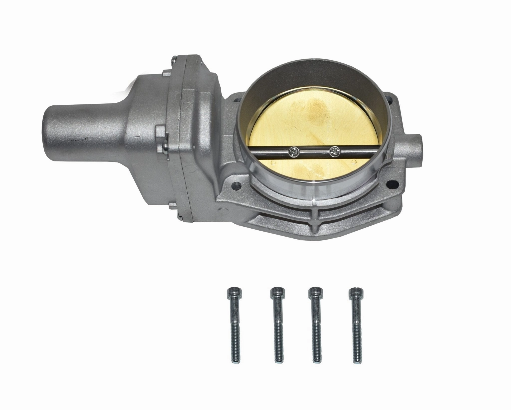 92 MM 4 BOLT THROTTLE BODY LSX LS LS1 LS2 LS3 LS6 LS7 LSX DRIVE BY WIRE Compatible With CHEVY GM SILVER