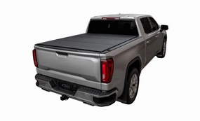 Access 16  Toyota Tacoma 6ft Bed (w/o OEM Hard Cover) LOMAX Tri-Fold Cover - Black Diamond
