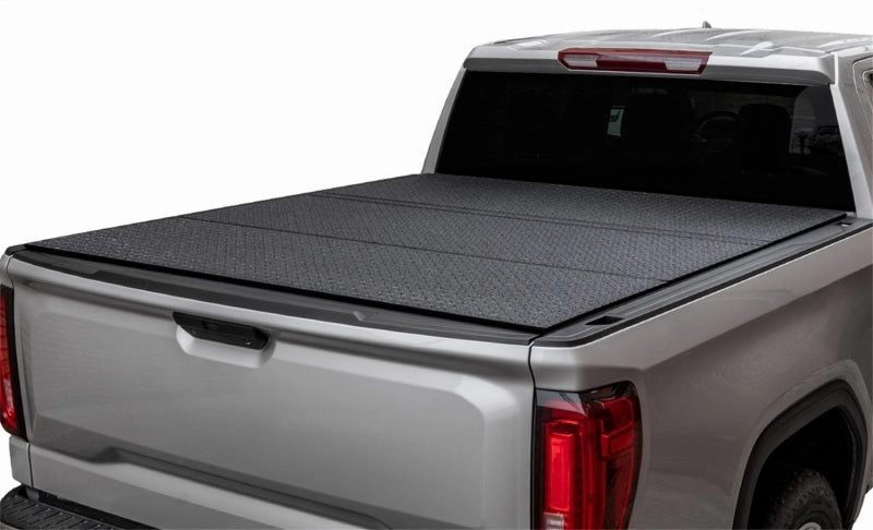Access 16  Toyota Tacoma 6ft Bed (w/o OEM Hard Cover) LOMAX Tri-Fold Cover - Black Diamond