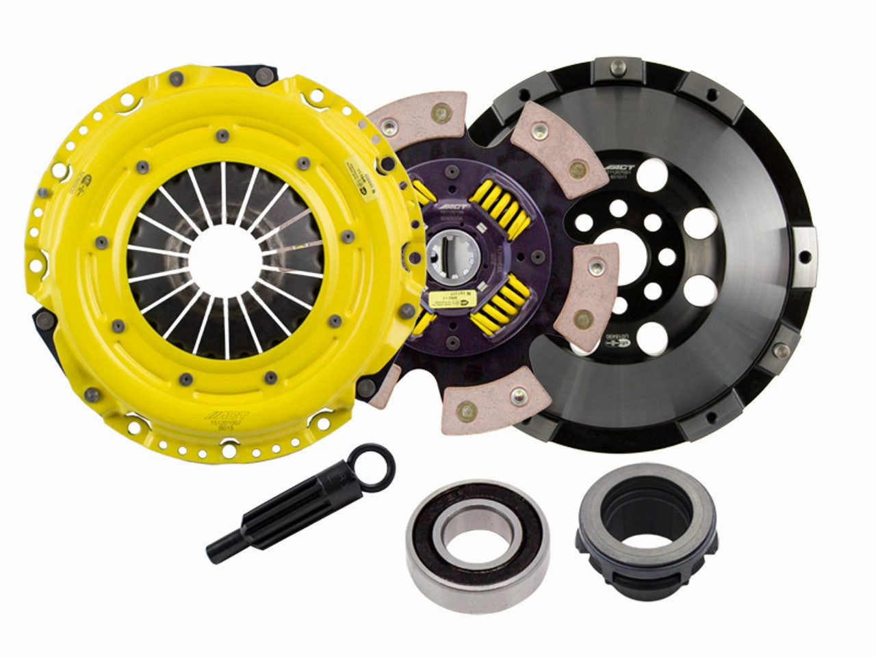 ACT Clutch Kit BMW 3 Series E36 / E46 1.9L (96-99) 2.5L (92-03) 2.8L (96-00) 3.0L (01-03) 4 or 6 Puck Sprung Heavy Duty/Race w/ Flywheel