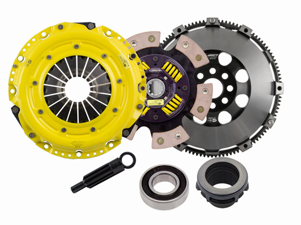 ACT Clutch Kit BMW 3 Series E36 / E46 1.9L (96-99) 2.5L (92-03) 2.8L (96-00) 3.0L (01-03) 4 or 6 Puck Sprung Heavy Duty/Race w/ Flywheel