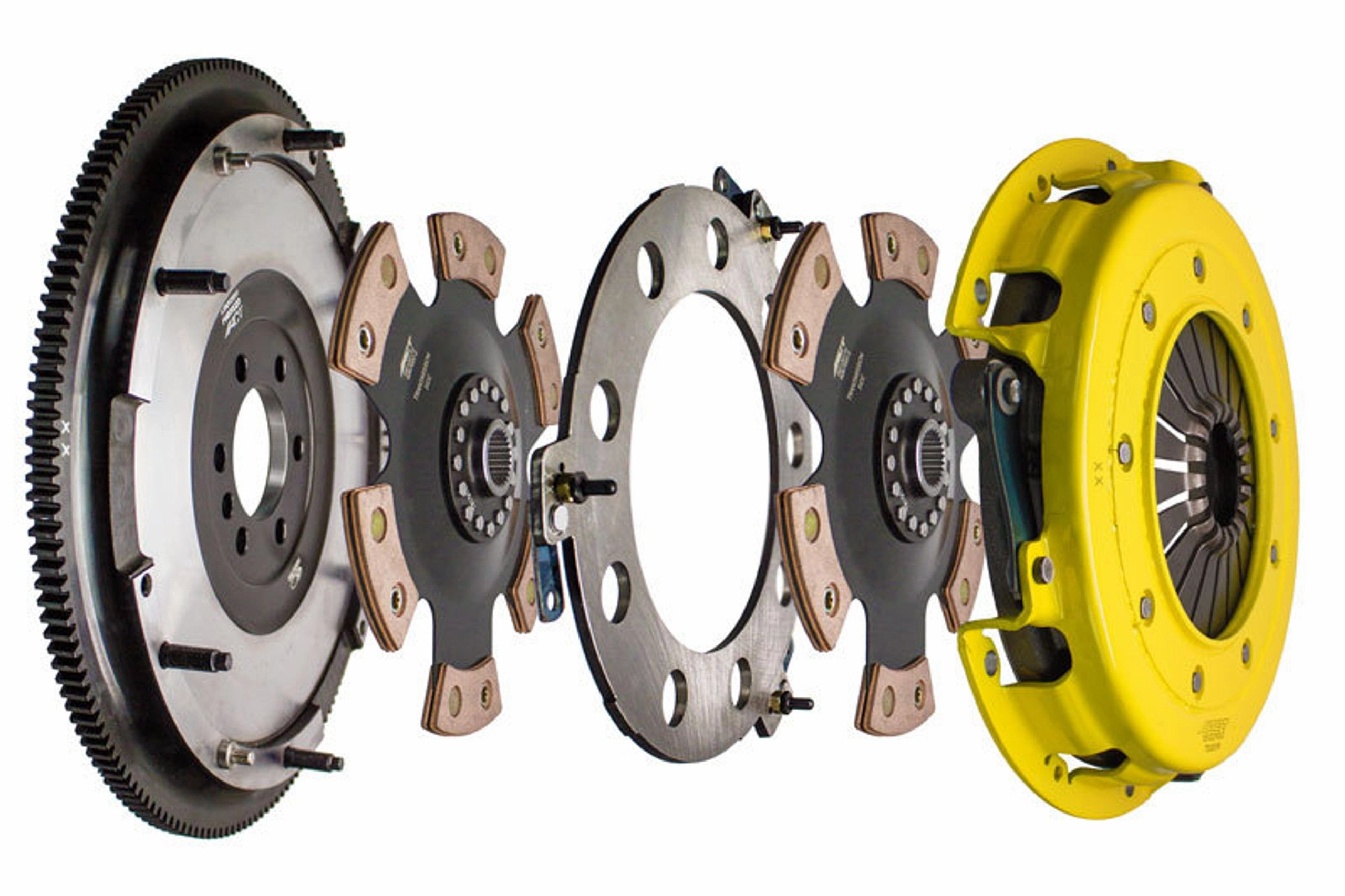 ACT Clutch Kit Cadillac CTS-V 5.7L V8 (04-05) 6.0L V8 (06-07) 6 Puck Twin Disc Xtreme Race Kit