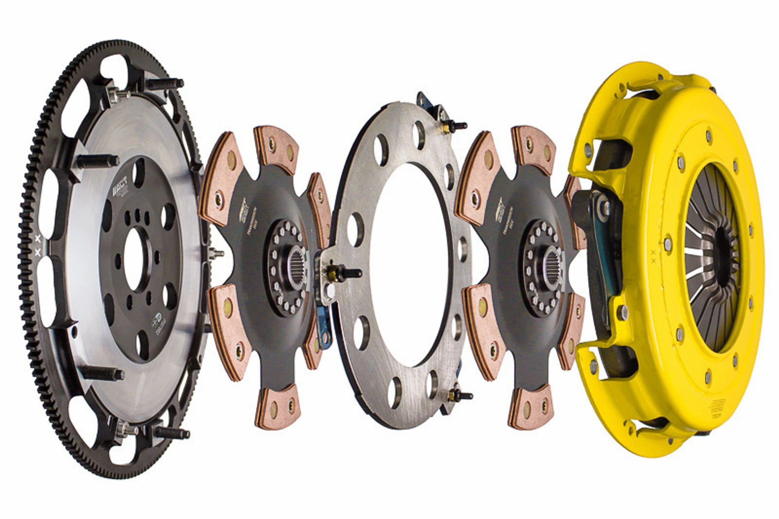 ACT Clutch Kit Cadillac CTS-V 5.7L V8 (04-05) 6.0L V8 (06-07) 6 Puck Twin Disc Xtreme Race Kit