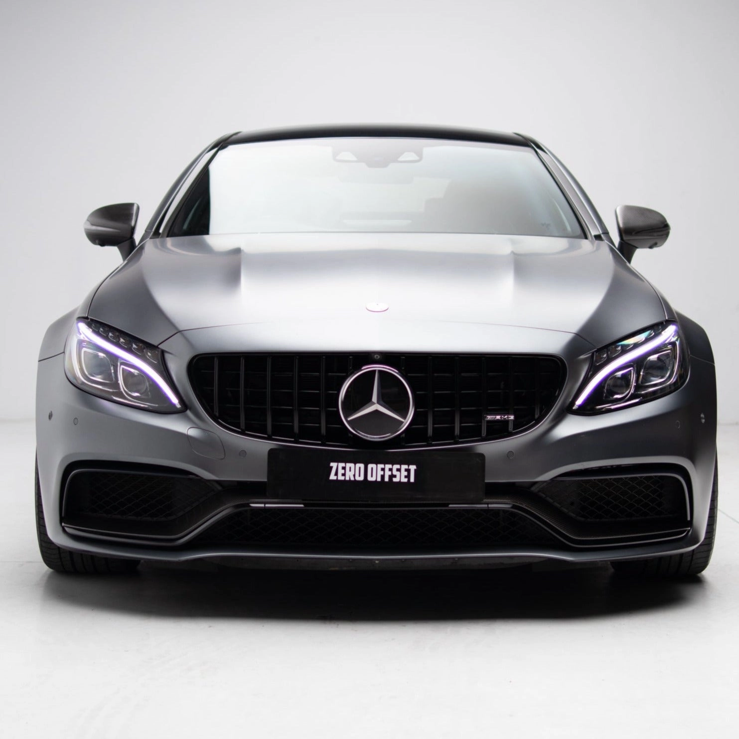 AMG Panamericana Style Grille for Mercedes-Benz C63 C205/W205 2015-2018 - Black