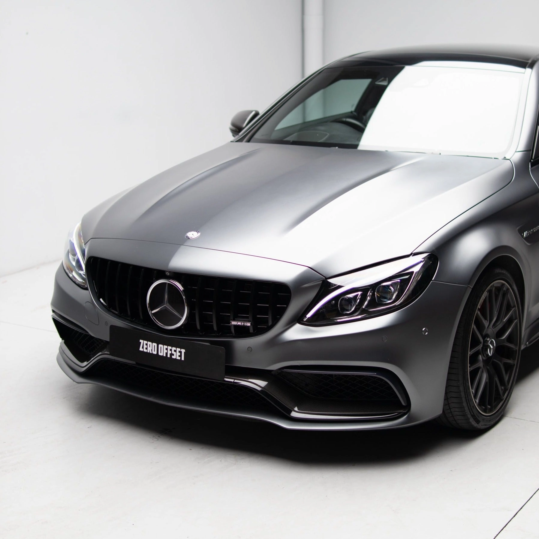 AMG Panamericana Style Grille for Mercedes-Benz C63 C205/W205 2015-2018 - Black