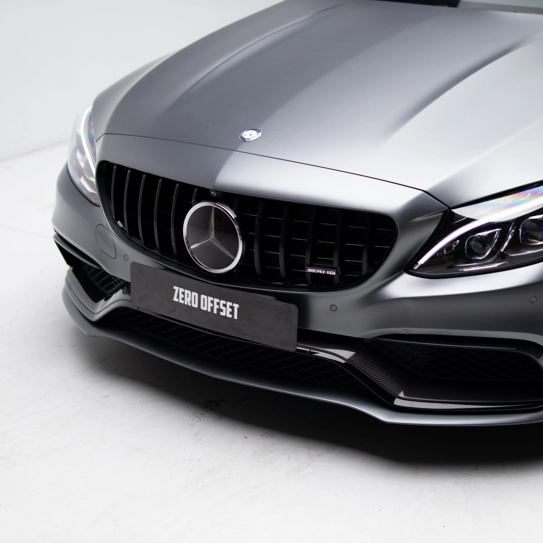 AMG Panamericana Style Grille for Mercedes-Benz C63 C205/W205 2015-2018 - Black