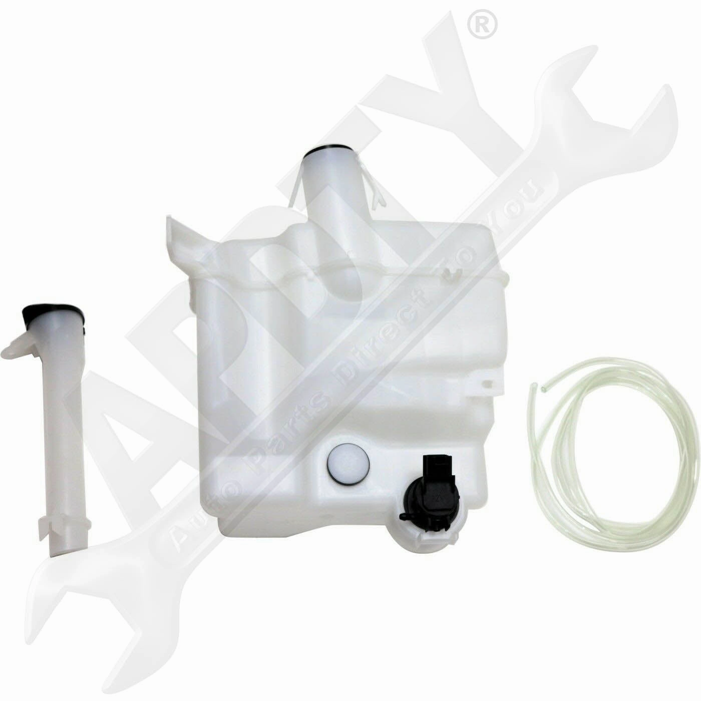 APDTY 153569 Windshield Washer Reservoir w/Pump