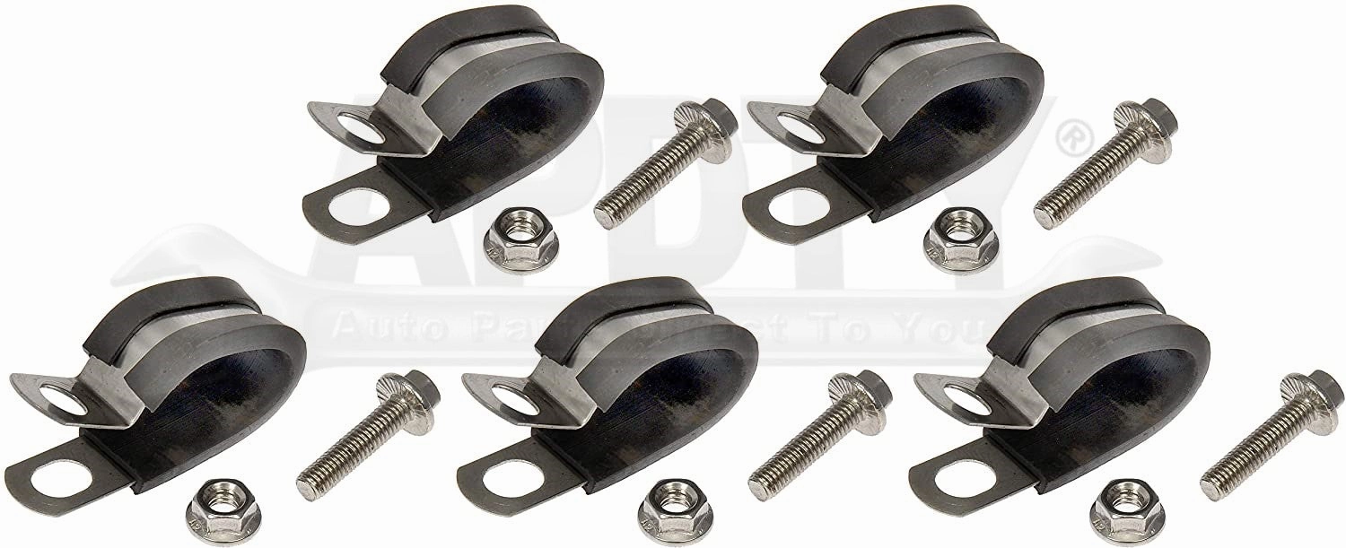 APDTY 153636 Flexible Stainless Steel Fuel Lines