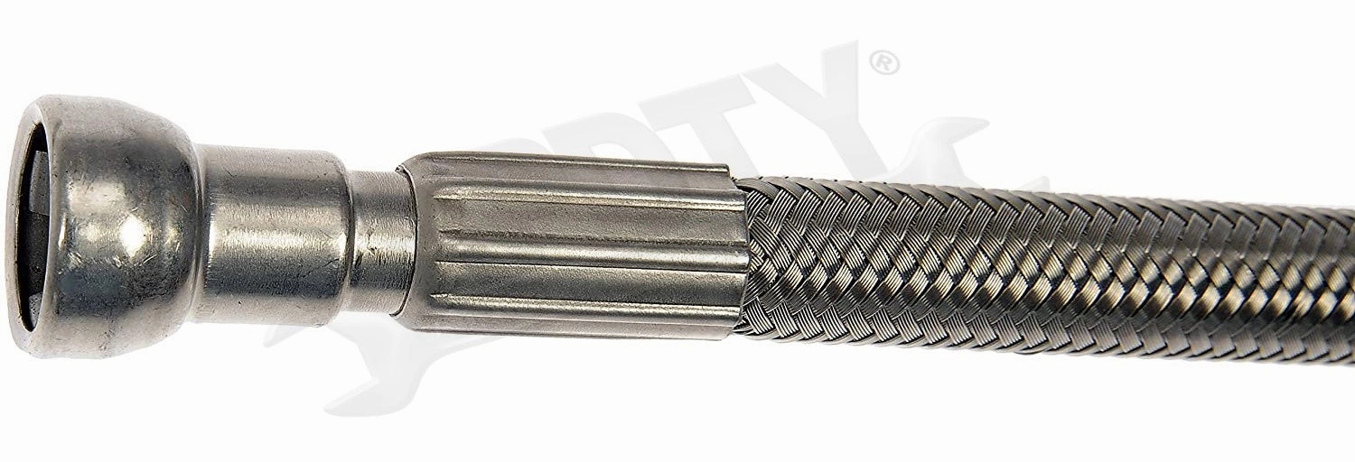 APDTY 153637 Stainless Steel Braided Fuel Line Set