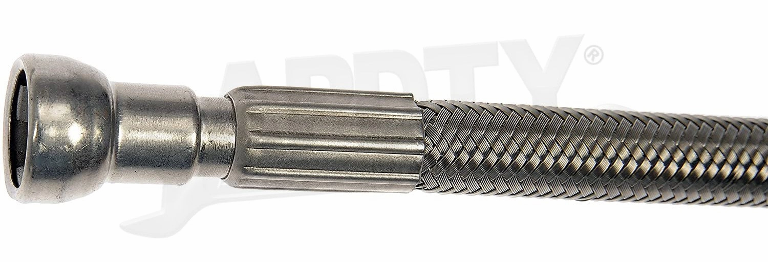 APDTY 153638 Stainless Steel Braided Fuel Line Set