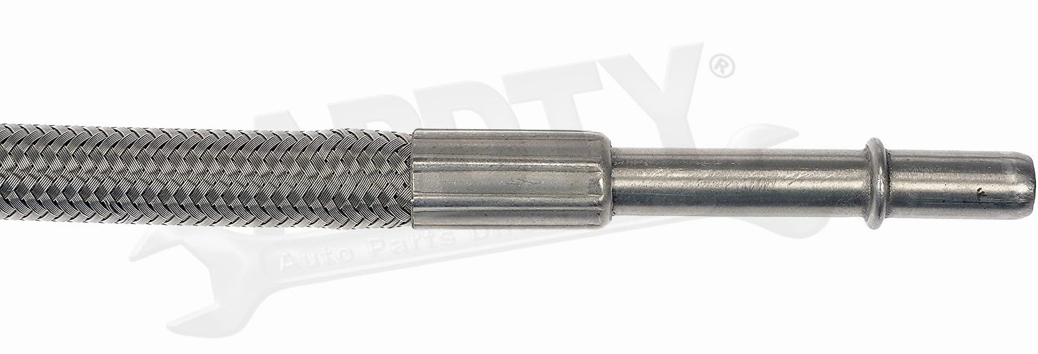 APDTY 153638 Stainless Steel Braided Fuel Line Set