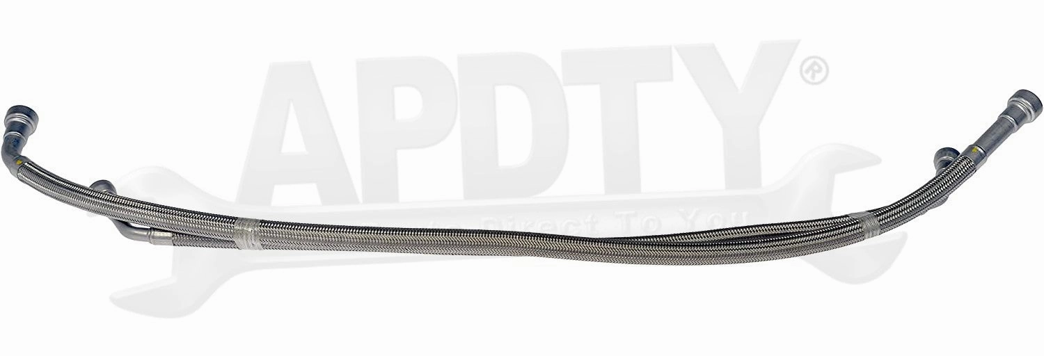 APDTY 156200 Flex Stainless Steel Braided Fuel Line