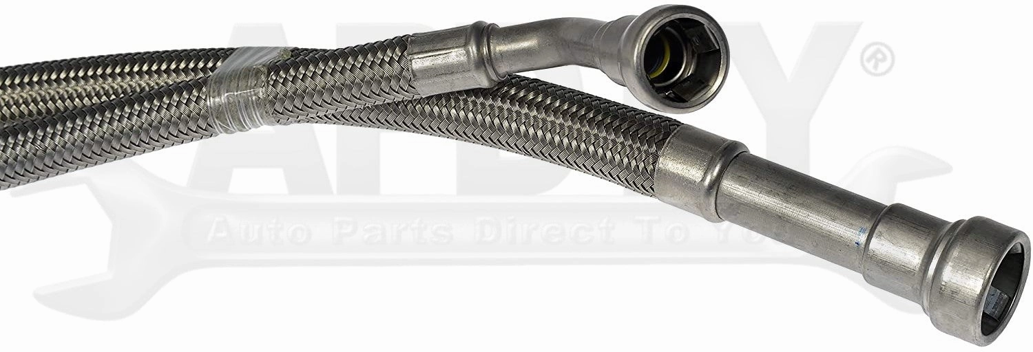 APDTY 156200 Flex Stainless Steel Braided Fuel Line