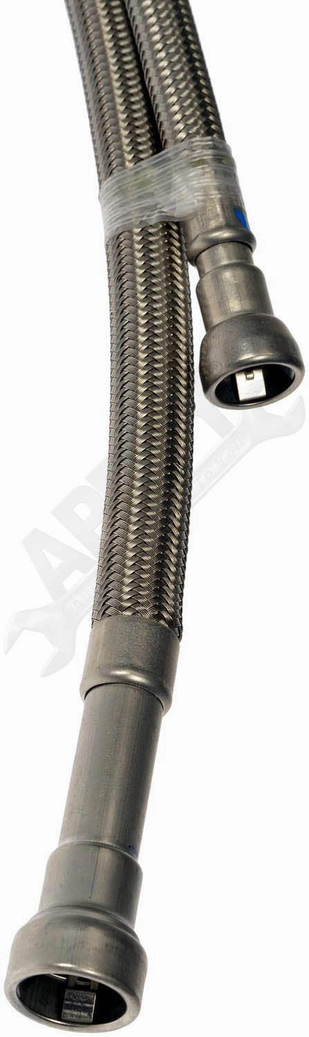 APDTY 156451 Flexible Stainless Steel Braided Fuel Line