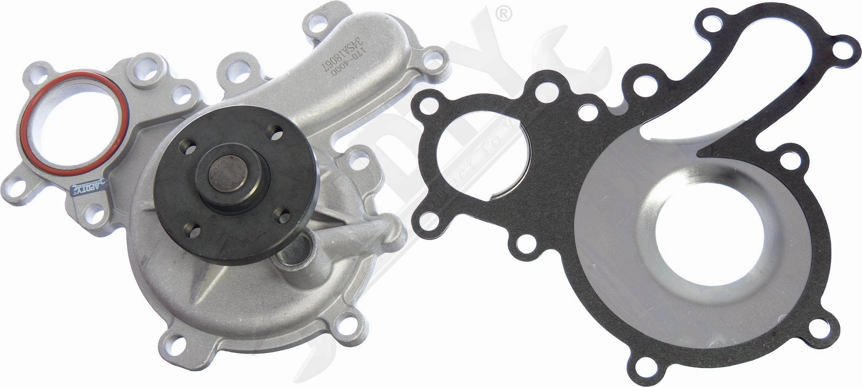 APDTY 158944 Water Pump Assembly With Gaskets For 5.7L Engine