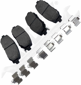 APDTY 172307 Brake Pad Kit; Rear Left & Right; Replaces 68386838AC
