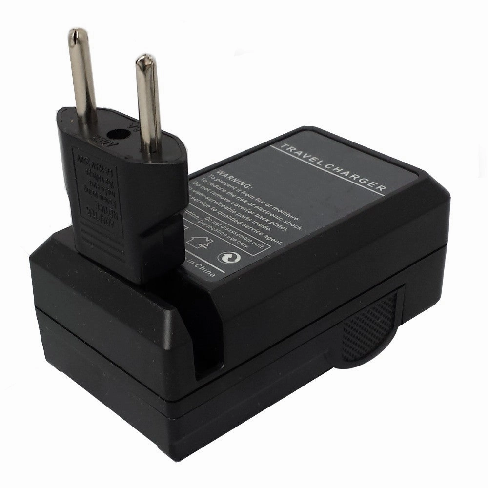 Batteries N Accessories BNA-WB-115 Camcorder Battery Charger - Replacement for JVC AA-VF7U Charger, Compatible with JVC BN-VF707, BN-VF714 and BN-VF733 Battery - 110/220V Fold-in Plug with Car & EU adapters