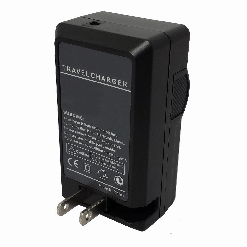 Batteries N Accessories BNA-WB-115 Camcorder Battery Charger - Replacement for JVC AA-VF7U Charger, Compatible with JVC BN-VF707, BN-VF714 and BN-VF733 Battery - 110/220V Fold-in Plug with Car & EU adapters