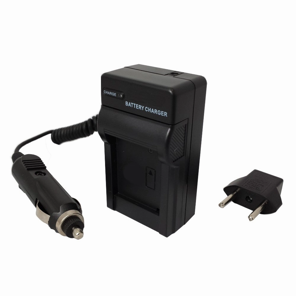 Batteries N Accessories BNA-WB-115 Camcorder Battery Charger - Replacement for JVC AA-VF7U Charger, Compatible with JVC BN-VF707, BN-VF714 and BN-VF733 Battery - 110/220V Fold-in Plug with Car & EU adapters