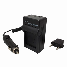 Batteries N Accessories BNA-WB-186 Digital Camera Battery Charger - Replacement for Canon LC-E5 Charger, Compatible with Canon LP-E5 Battery - 110/220V Fold-in Plug with Car & EU adapters
