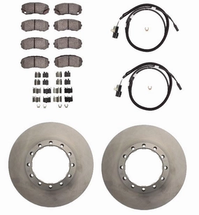 Brake pad rotor sensor kit Fit Mitsubishi Fuso FE120 FE140 FE 145 REAR