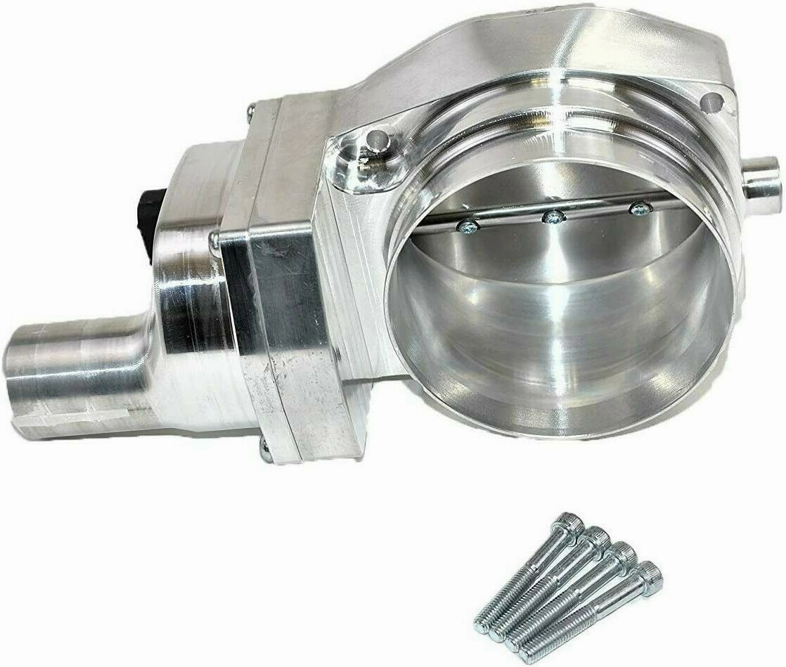Chevy Gm Silver 102 Mm 4 Bolt Throttle Body Lsx Ls Ls1 Ls2 Ls3 Ls6 Ls7 Lsx Drive By Wire