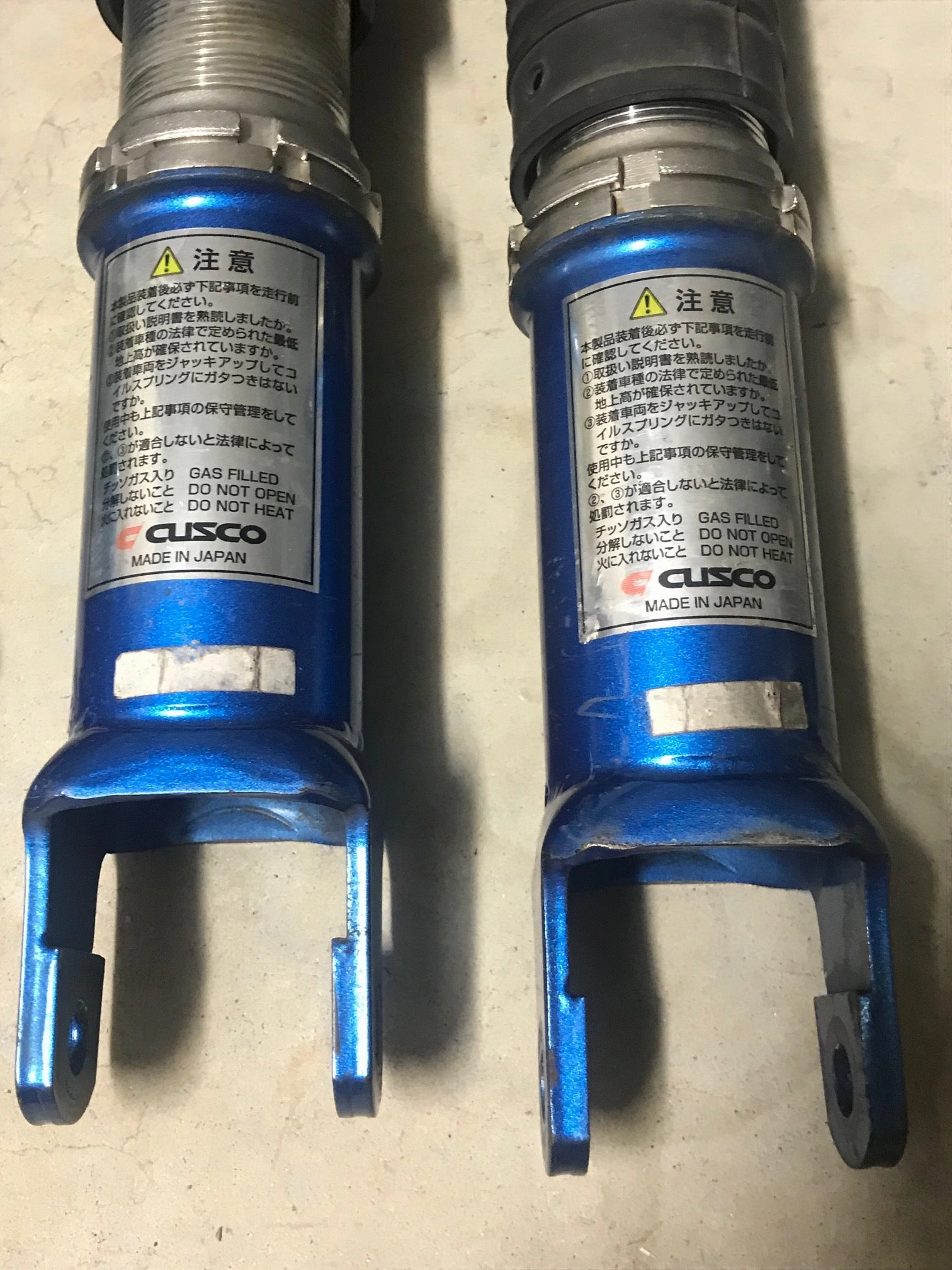 Cusco Nissan Stagea NM35 Coilovers