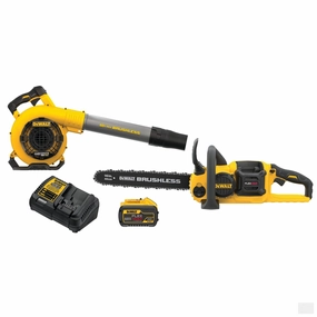 Dewalt 60V MAX* Chainsaw With Blower Combo Kit (DCKO667X1)