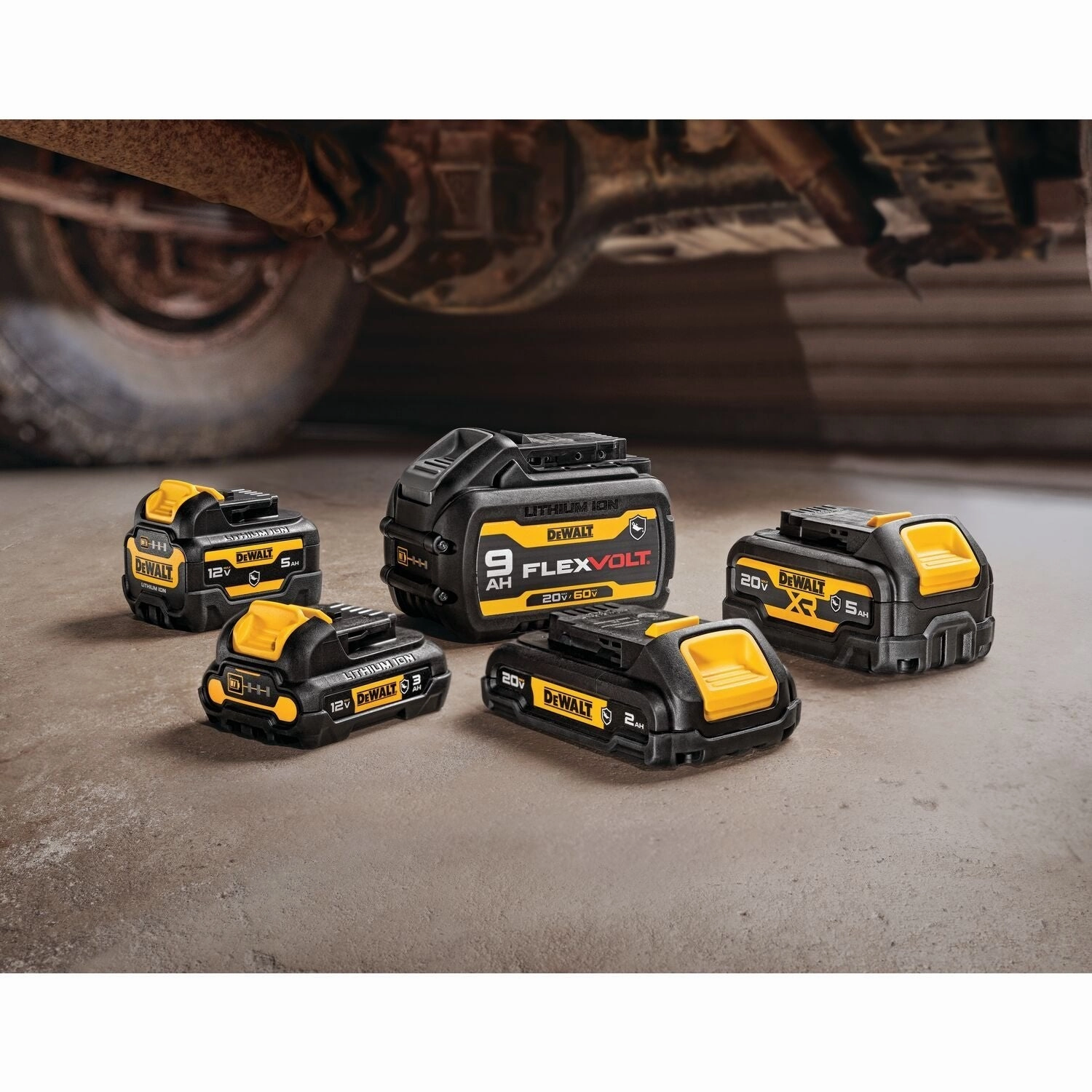 DEWALT DCB609G-20V/60V Max Flexvolt Oil-Resistant 9.0Ah Battery