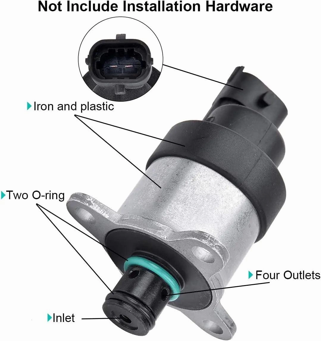 EVIL ENERGY 0928400535 Diesel Fuel Pressure Regulator Compatible with 2001-2004 6.6L LB7 Duramax Diesel