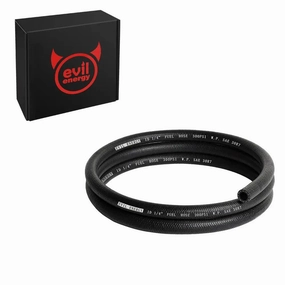 EVIL ENERGY 1/4 Fuel Hose Line Push Lock NBR Rubber SAE 30R7 5/10/25FT 200PSI