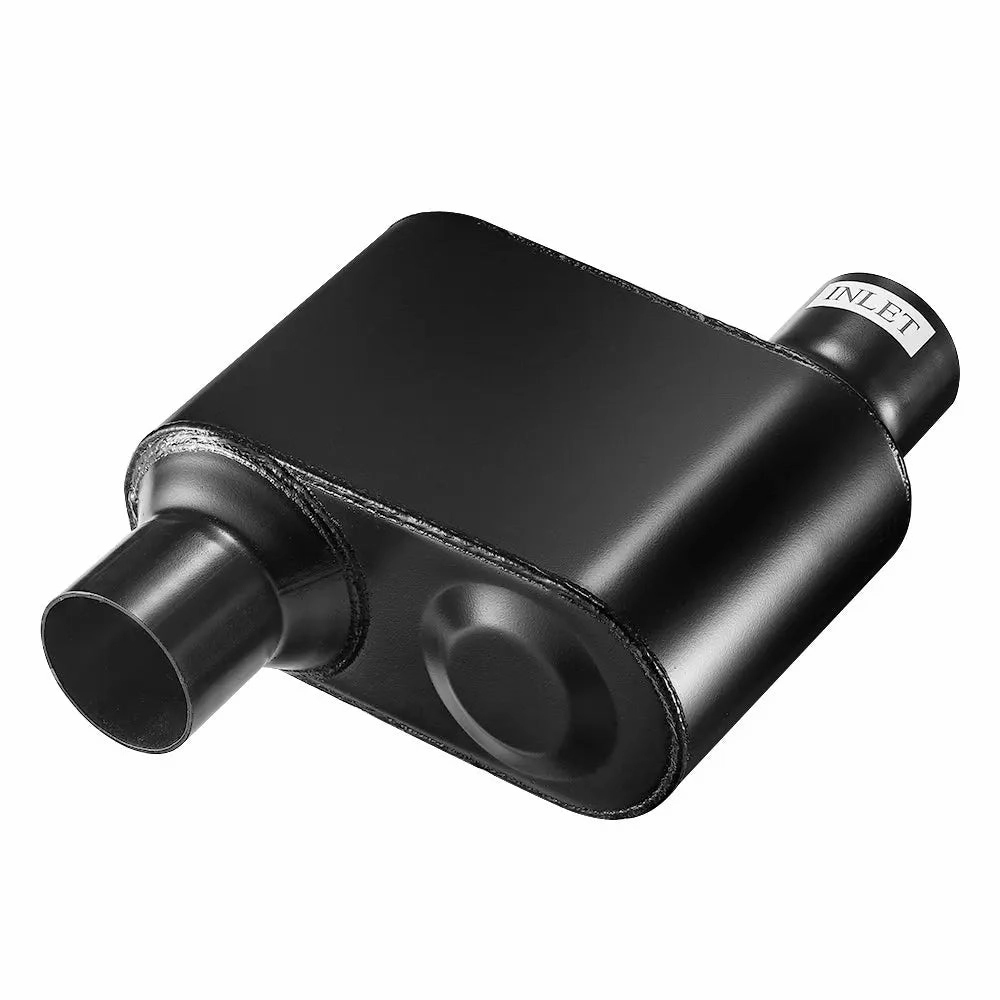 EVIL ENERGY 2.5 In 2.5 Out/3.0 In 3.0 Out Super 10 Series Offset In Offset Out Exhaust Muffler