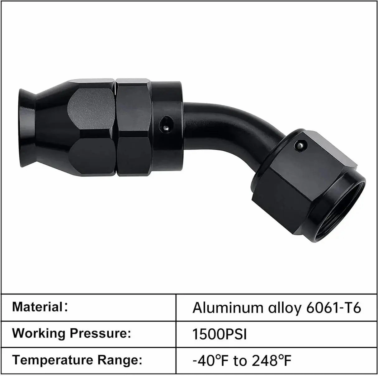 EVIL ENERGY 4/6/8/10AN PTFE Fuel Line Kit | E85 Nylon Braided Hose | 16/20FT Black Black with Comprehensive Fittings