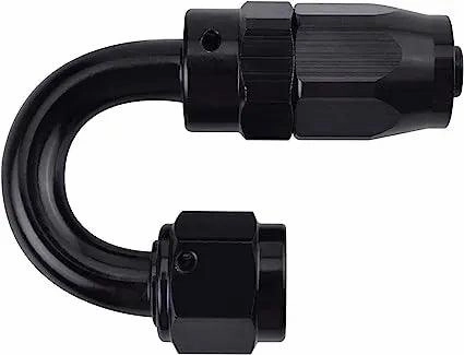 EVIL ENERGY 6/8/10AN Swivel Fuel Hose Fittings & Male Flare Coupler Union Kit with Hose Separator Clamp
