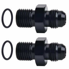 EVIL ENERGY AN Male Flare to Male Metric Fitting Adapter Aluminium Alloy