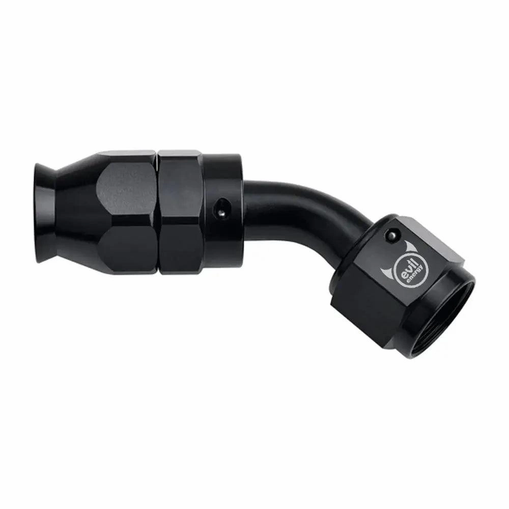 EVIL ENERGY Complete High-Performance Fuel Line Kit with AN6 PTFE & CPE Hoses, 45° & 90° Fittings