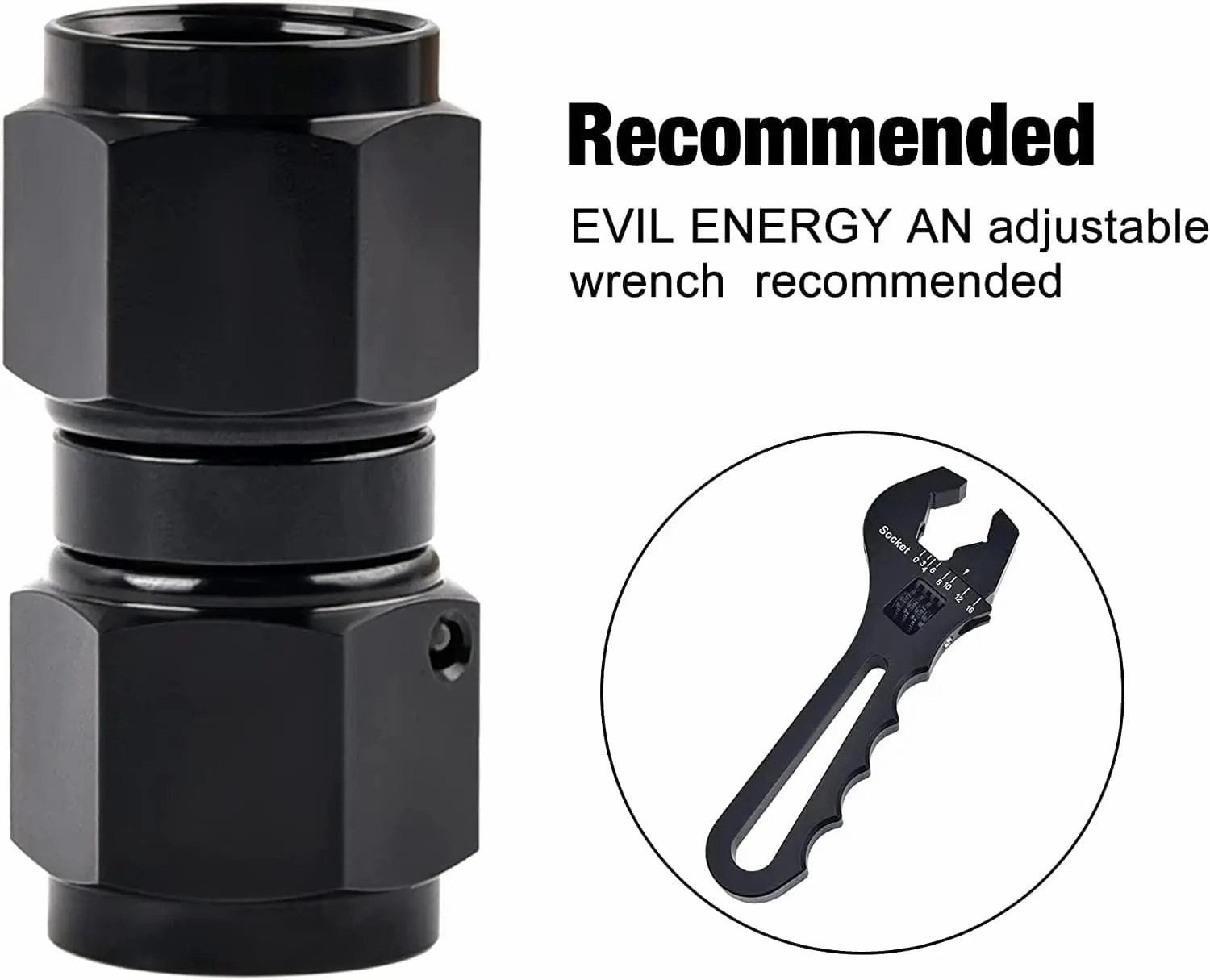 EVIL ENERGY CPE/PTFE LS Swap fuel  kit ,Fuel Filter, 6AN Fuel Line & Fittings | 20-120PSI Fuel Pressure Regulator | Fuel Pump